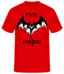 Evil Inside · Pánske basic tričko