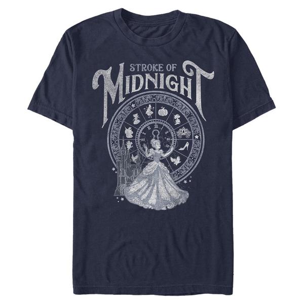 Aperçu: Disney - Cendrillon - Popelka Stroke Of Midnight - Homme T-shirt - Bleu marine - Devant