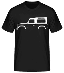 'Land Rover Defender 90' Silhouette · Men's Basic T-Shirt