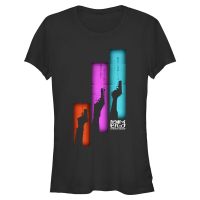 Netflix - Cowboy Bebop - Skupina Gun Panels - Femme T-shirt - Noir - Devant