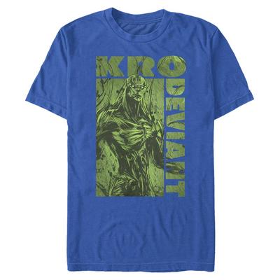 Marvel - Eternals - Kro Green - Men's T-Shirt - Royal blue - Front