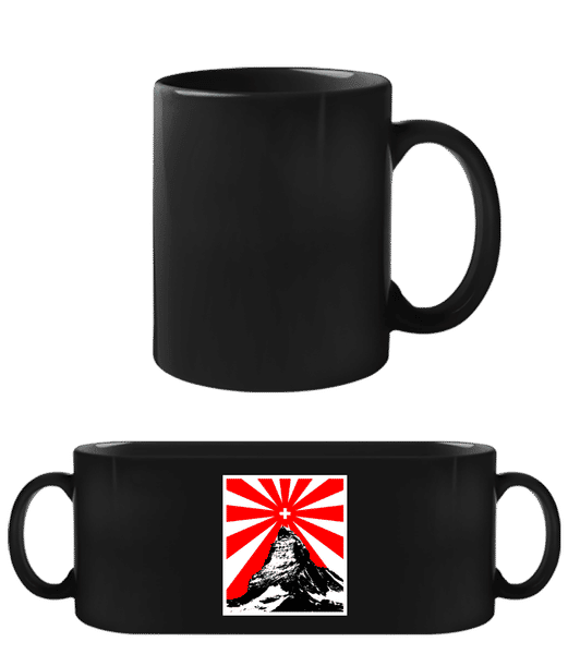 Aperçu: Matterhorn - Tasse Noire - Noir - Devant