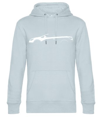 'Opel Cascada' Silhouette - Men’s Standard Hoodie - Light blue - Front