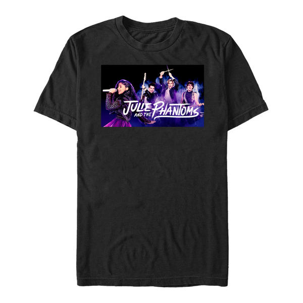 Aperçu: Netflix - Julie And The Phantoms - Skupina Julie Jump - Homme T-shirt - Noir - Devant