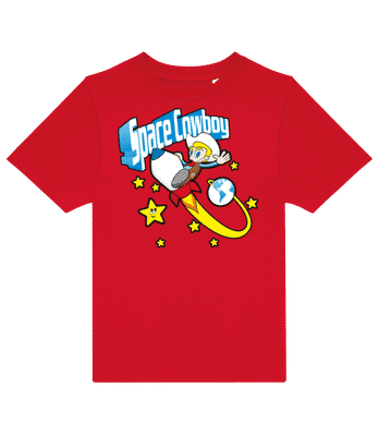 Space Cowboy - Camiseta niño B&C - Rojo - delante