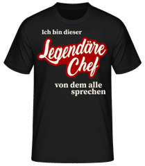 Ich Bin Dieser Legendäre Chef · Männer Basic T-Shirt