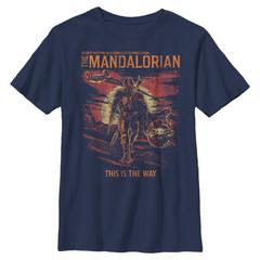 Star Wars - The Mandalorian - Photo de groupe The Good The Bad The Mando - Enfant T-shirt