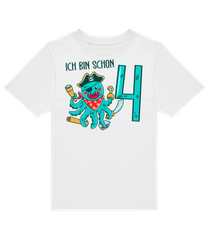 Ich Bin Schon 4 · Kinder T-Shirt B&C