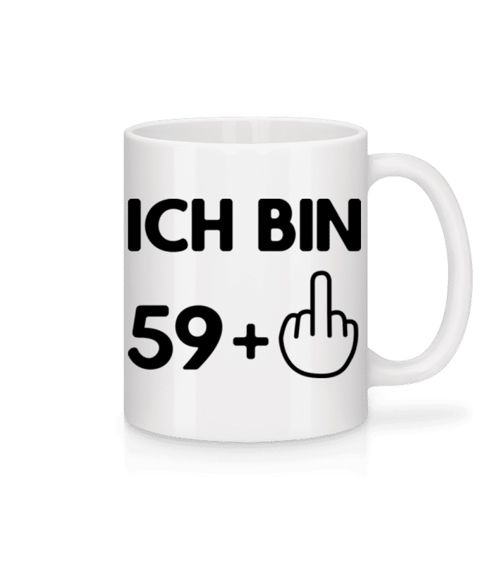 Vorschau: Ich Bin 59 - Tasse - Weiß - Vorne
