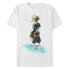 Disney - Kingdom Hearts - Sora Feet Wet - Men's T-Shirt