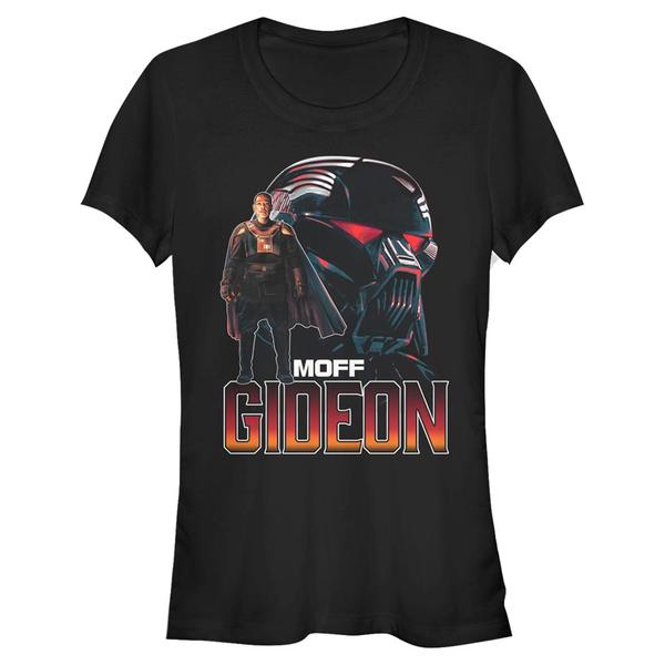 Aperçu: Star Wars - The Mandalorian - Moff Gideon MandoMon Epi7 Training - Femme T-shirt - Noir - Devant