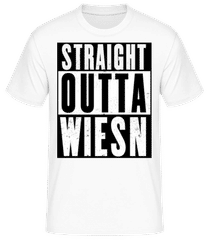 Straight Outta Wiesn black · Männer T-Shirt B&C