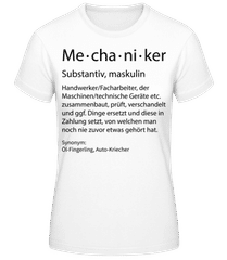 Mechaniker Quatsch Duden Punkt · Frauen T-Shirt B&C