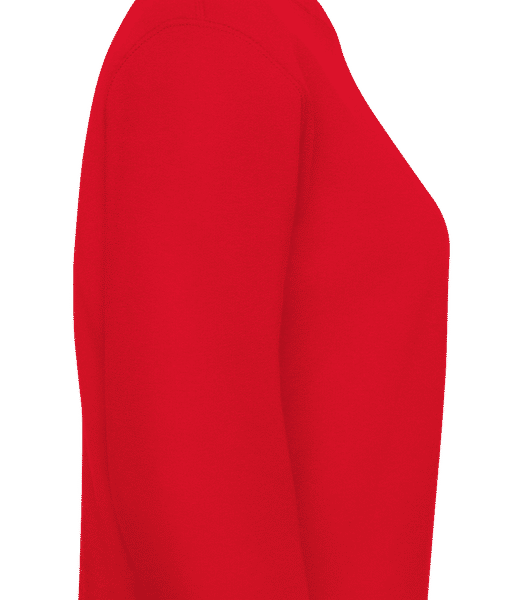 Aperçu: Squelette pirate de chats - Sweat-shirt standard pour femme - Rouge - Droite