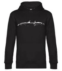 'Porsche Boxster (987)' Silhouette · Men’s Standard Hoodie