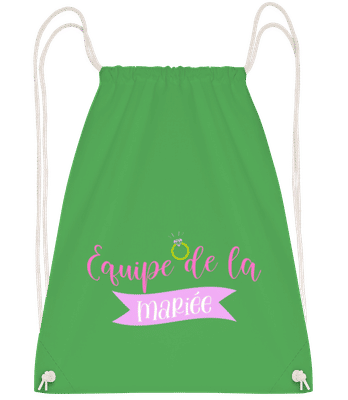 Equipe de la Mariée - Sac à dos sport - Vert irlandais - Devant