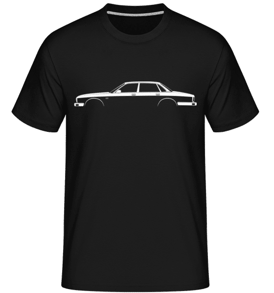 Aperçu: 'Jaguar XJ (XJ40)' Silhouette -  T-Shirt Shirtinator homme - Noir - Devant
