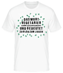 Zu Blöd Zum Jagen · Männer T-Shirt B&C