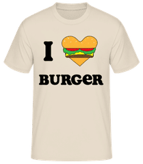 I Love Burger · Pánske basic tričko