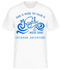 Kayak Logo Light Blue · Männer Basic T-Shirt