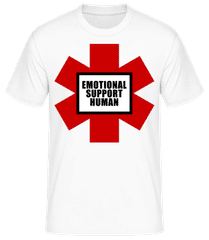 Emotional Support Human · Männer T-Shirt B&C