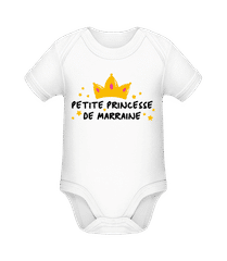Petite Princesse · Body manches courtes bio