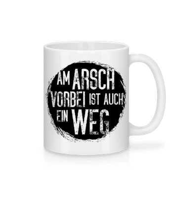 Am Arsch Vorbei - Tasse - Weiß - Vorne