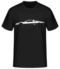 'Jaguar C-X75' Silhouette · Pánské basic tričko