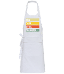 Táta Chlap Mýtus Grilmaster · Profesionální zástĕra