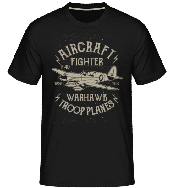 Aperçu: Warhawk -  T-Shirt Shirtinator homme - Noir - Devant