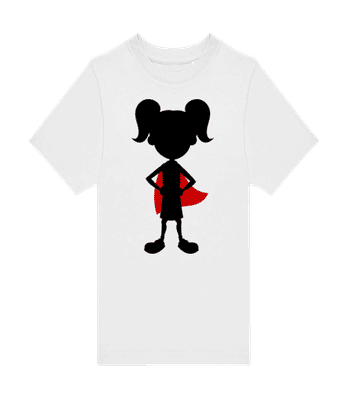 Superhero Sister - Kids B&C T-Shirt - White - Front