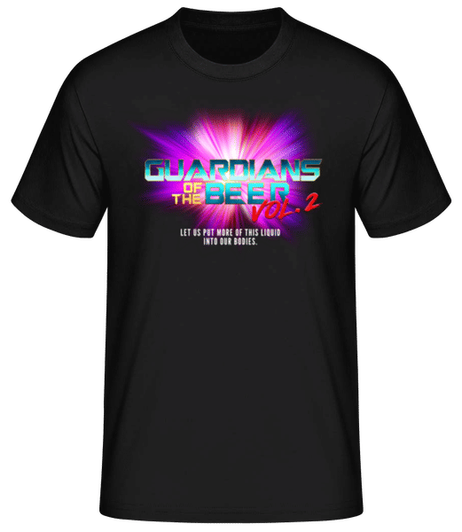 Aperçu: Gardiens de la bière Vol2 - T-shirt standard Homme - Noir - Devant