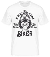 The Freedom Biker · Men's Basic T-Shirt