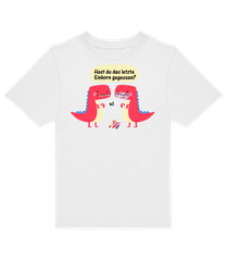 Letztes Einhorn Und Dinosaurier · Kinder T-Shirt B&C