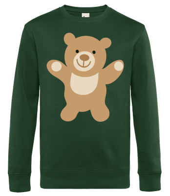 Children's Comic - Bear Hell - Sudadera estándar para hombre - Verde botella - delante