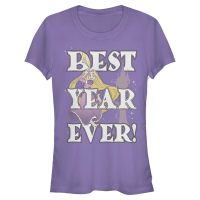Disney - Tangled - Rapunzel Best Year - Women's T-Shirt - Purple - Front