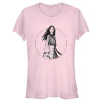 Disney - Mulan - Mulan Tonal Portrait - Women's T-Shirt - Pink - Front