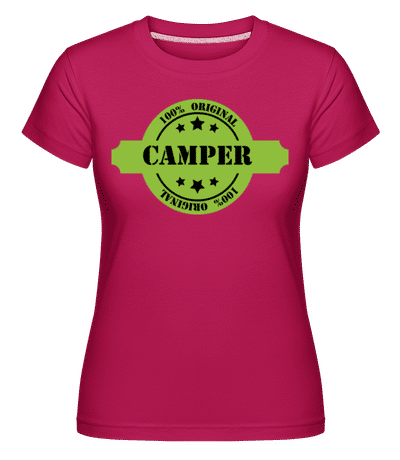 102 % Camper -  Shirtinator Women's T-Shirt - Magenta - Front