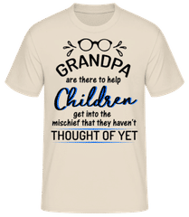 Granpas Are There To Help · Pánske basic tričko