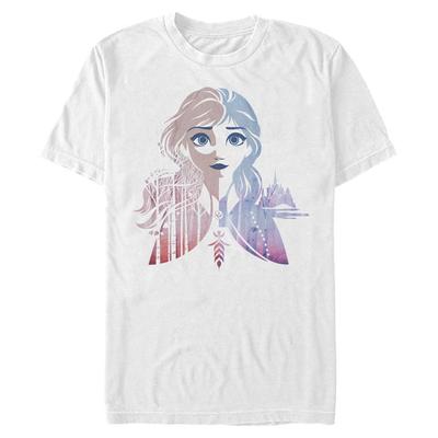 Disney - La Reine des neiges - Anna Seasons - Homme T-shirt - Blanc - Devant