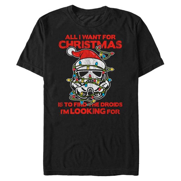 Aperçu: Star Wars - Stormtrooper Christmas Trooper - Christmas - Homme T-shirt - Noir - Devant