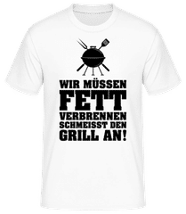 Fett Verbrennen · Männer T-Shirt B&C