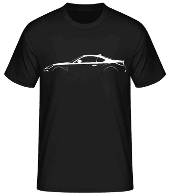 'Toyota 86 ZN8' Silhouette - Männer Basic T-Shirt - Schwarz - Vorne