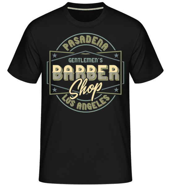 Preview: Barber Shop -  Shirtinator Men's T-Shirt - Black - Front