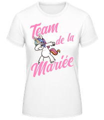 Team Mariée EVJF Future Mariée Licorne · T-shirt femme B&C