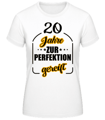 20 Jahre Gereift - Frauen T-Shirt B&C - Weiß - Vorne