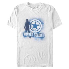 Marvel - Falcon et le soldat de l'hiver - Winter Soldier Spray Paint - Homme T-shirt