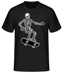 Skull Skateboard · Men's Basic T-Shirt