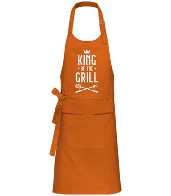 King Of The Grill - Professional Apron - Pumpkin - Front