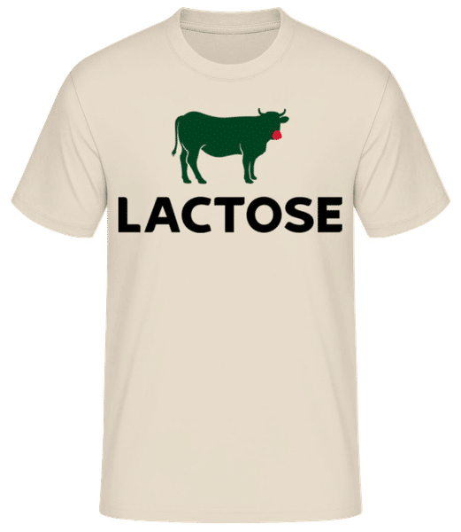 Preview: Lactose - Men's B&C T-Shirt - Cream - Front